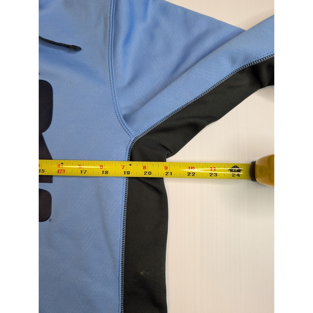 Nike UNC Tar Heels Therma-FIT Hoodie Mens Small Carolina Blue Pullover NC Logo - Picture 8 of 11